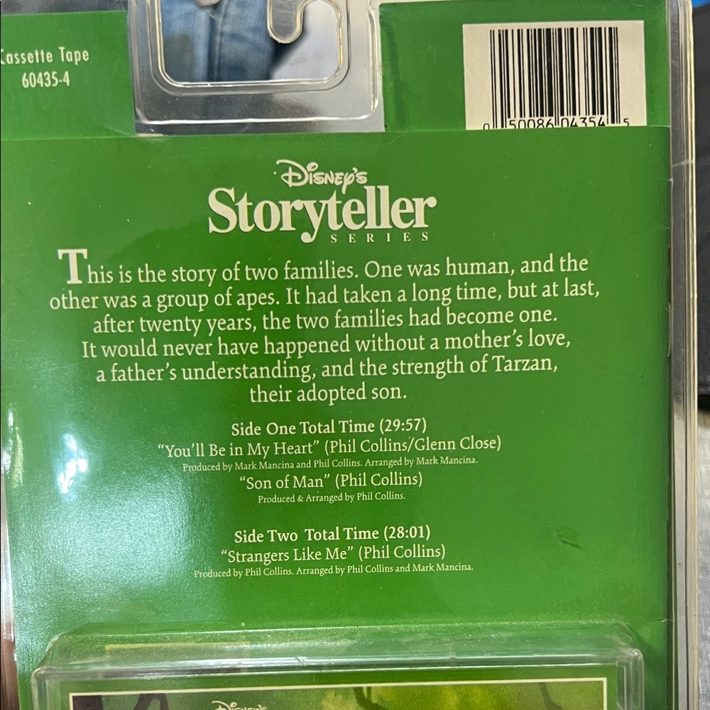 Vintage Disney Storyteller Series Green Cassette Tape - Picture 3 of 4
